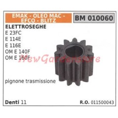 Pignone trasmissione EMAK per elettrosega E 23FC E 114E E 116E 010060 | NewgardenParts.com
