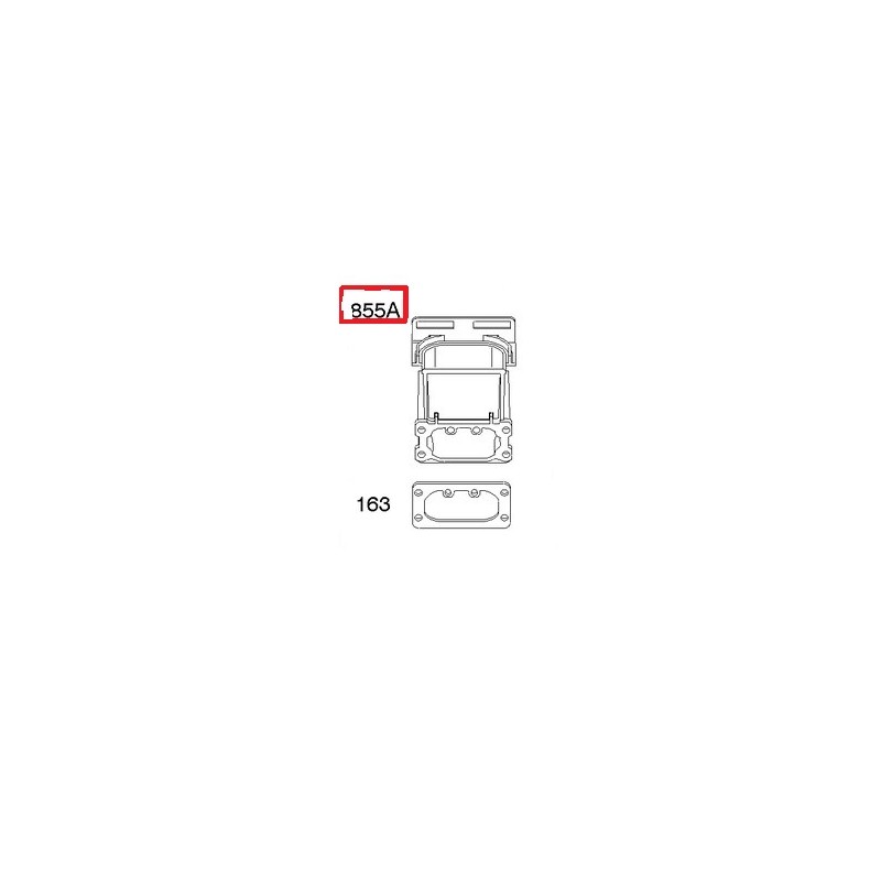 Adaptador original BRIGGS & STRATTON para filtro de aire de motor de cortacésped 69807