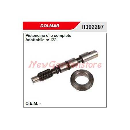 Émbolo de aceite para motosierra DOLMAR 122 R302297 | NewgardenParts.com