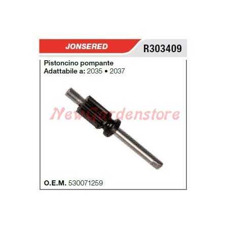 JONSERED piston de pompe à huile de tronçonneuse 2035 2037 R303409 | NewgardenParts.com