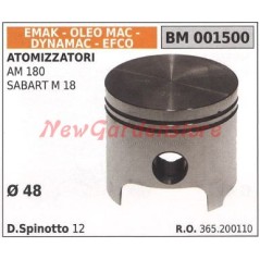 Pistone atomizzatore AM 180 SABART M 18 Ø 48mm EMAK 001500 | NewgardenParts.com