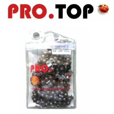 Kettensägenkette 1/4 Teilung 1,1 mm 28 Glieder PRO.TOP 24-28 | NewgardenParts.com