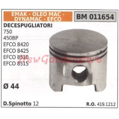 Pistone decespugliatore 750 450BP EFCO 8420 EFCO 8425 Ø 44mm OLEOMAC 011654 | NewgardenParts.com