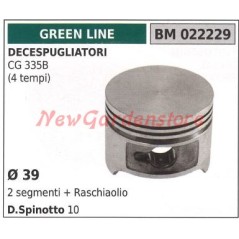 Piston de débroussailleuse CG 335B 4 temps Ø 39mm GREENLINE 022229