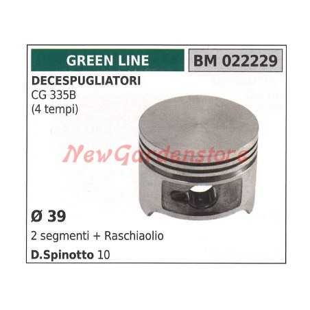 Piston de débroussailleuse CG 335B 4 temps Ø 39mm GREENLINE 022229 | NewgardenParts.com