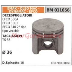 Pistone decespugliatore EFCO 300A EFCO 300T tagliasiepe TS 33 Ø 36mm EMAK 011656 | NewgardenParts.com