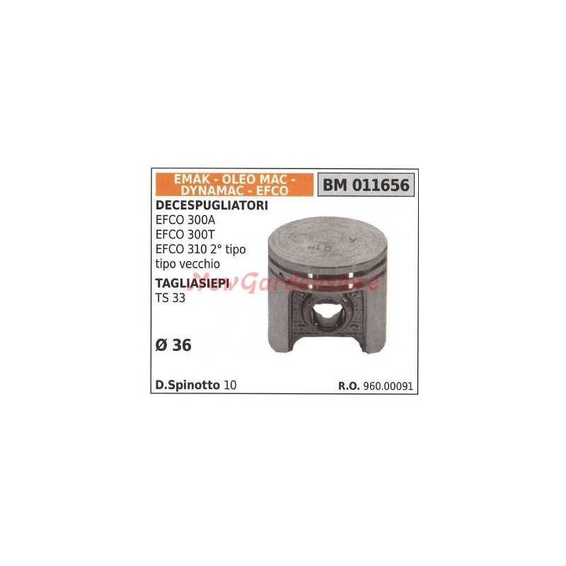 Piston de débroussailleuse EFCO 300A EFCO 300T TS 33 Ø 36mm EMAK 011656