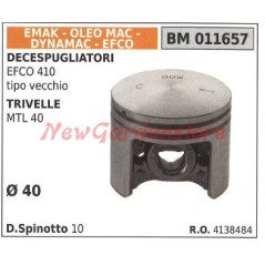 Pistone decespugliatore EFCO 410 trivella MTL 40 Ø 40mm EMAK 011657 | NewgardenParts.com