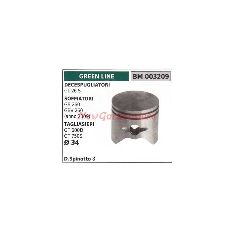 Piston de débroussailleuse GL 26S taille-haie souffleur Ø  39mm GREENLINE 003209