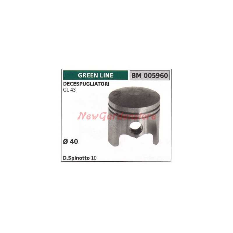 Pistone decespugliatore GL 43  Ø 40mm GREENLINE 005960