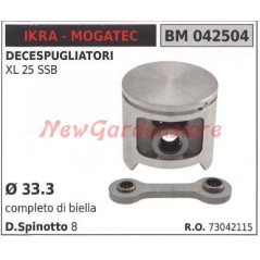 XL 25 SSB brushcutter piston Ø 33.3mm IKRA 042504 | NewgardenParts.com