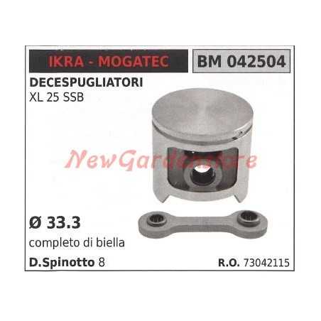 XL 25 SSB brushcutter piston Ø 33.3mm IKRA 042504 | NewgardenParts.com