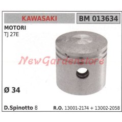 Pistone KAWASAKI tagliasiepe TJ27E 013634 | NewgardenParts.com