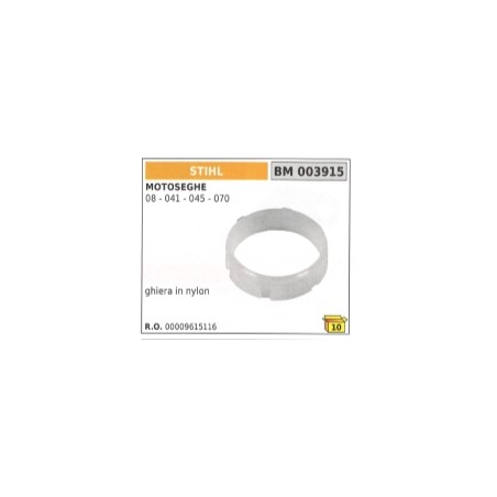 Anillo de retención de nylon compatible motosierra STIHL 08 - 041 - 045 | NewgardenParts.com