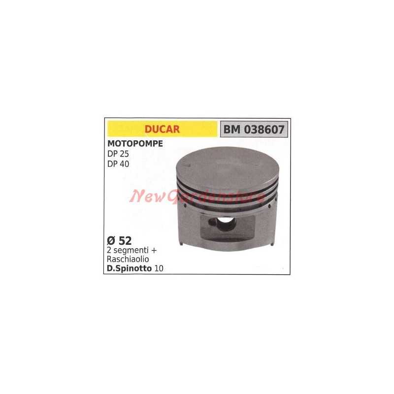 Piston pompe moteur DP 25 DP 40 Ø 52 mm DUCAR 038607