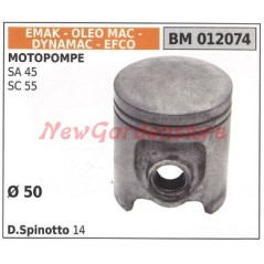 Pistone motopompa SA 45 SC 55 Ø 50mm EMAK 012074 | NewgardenParts.com