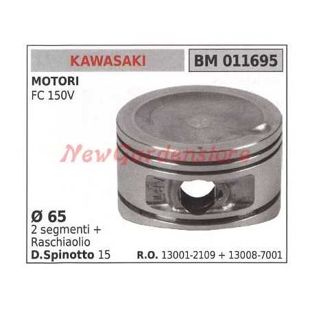 Pistone motore FC 150V Ø 65mm KAWASAKI 011695 | NewgardenParts.com