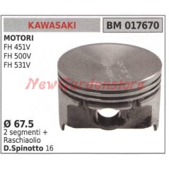 Pistone motore FH 451V FH 500V FH 531V Ø 67.5mm KAWASAKI 017670 | NewgardenParts.com
