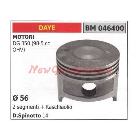 Pistón motor cortacésped DG 350 CM 90 Ø 56mm DAYE 046400 | NewgardenParts.com