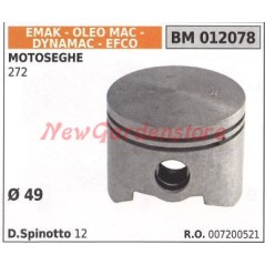 EMAK chainsaw piston 272 Ø 49mm 012078