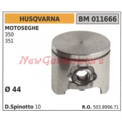 350 351 chainsaw piston Ø 44mm HUSQVARNA 011666 | NewgardenParts.com