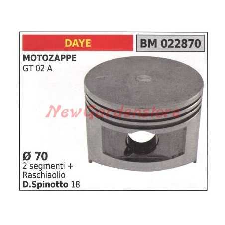 GT 02 A Motorhacke Kolben Ø 70mm DAYE 022870 | NewgardenParts.com