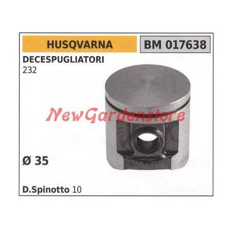 Piston pour débroussailleuse 232 Ø 35mm HUSQVARNA 017638 | NewgardenParts.com