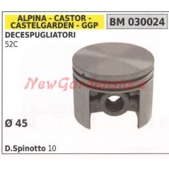 Pistone per decespugliatore 52 C Ø 45mm GGP 030024