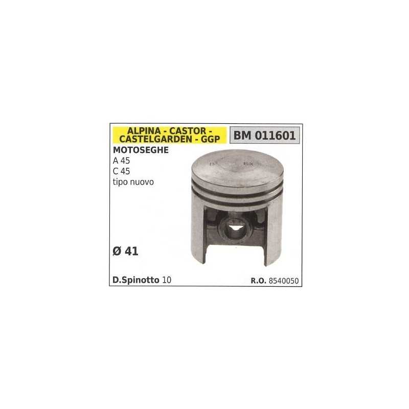 Piston pour tronçonneuse A45 C45 Ø 41 mm GGP 011601