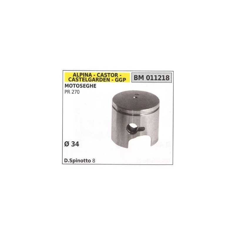 Pistone per motosega OM 284 OM 480 OM 482 Ø 52 mm EMAK 013909
