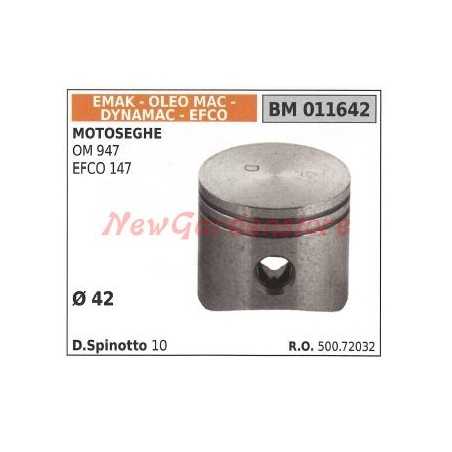 Plunger for OM 947 EFCO 147 chainsaw Ø 42mm EMAK 011642 | NewgardenParts.com