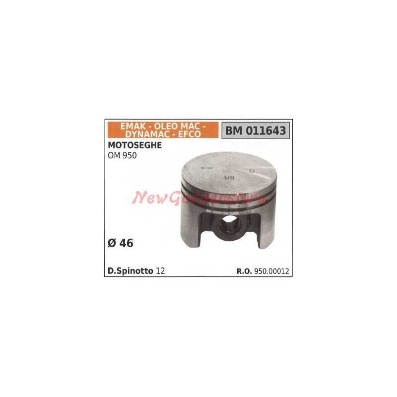 Pistone per motosega OM 950 Ø 46mm EMAK 011643