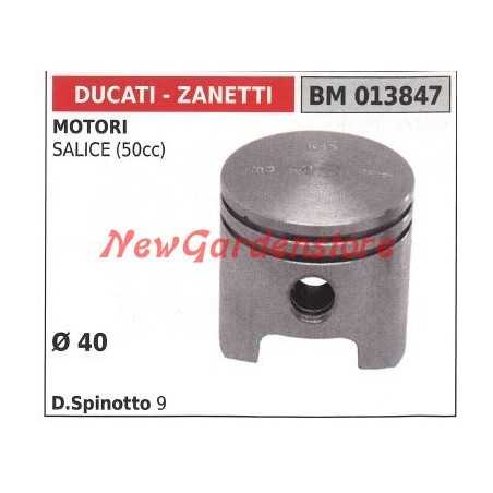 Piston for Willow 50cc chainsaw Ø 40mm DUCATI 013847 | NewgardenParts.com
