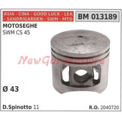 Kolben für SWM CS 45 Kettensäge Ø 43mm CINA 013189