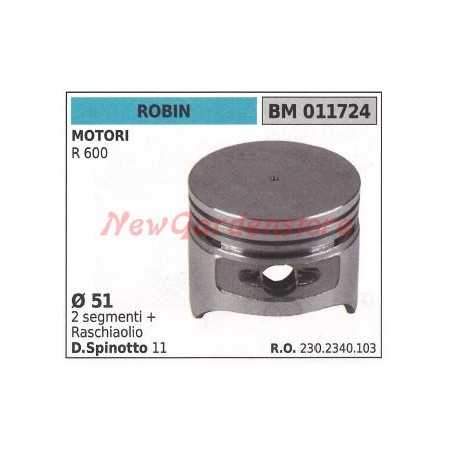 ROBIN Bürstenmäherkolben R600 011724 | NewgardenParts.com