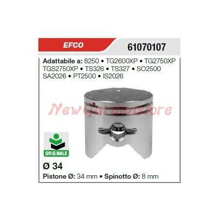 Pistone segmenti spinotto EFCO motosega 8250 TG2600XP 61070107 | NewgardenParts.com