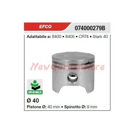 Pistone segmenti spinotto EFCO motosega 8400 8405 CR74 STARK 40 074000279B | NewgardenParts.com