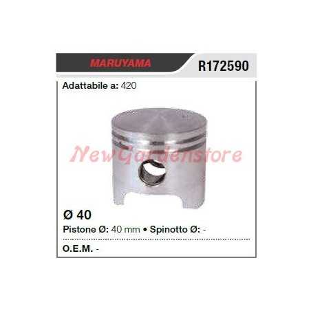 Segmentos de bulón de pistón de desbrozadora MARUYAMA 420 172590 | NewgardenParts.com