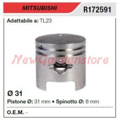 Segments d'axe de piston pour taille-haie MITSUBISHI TL23 172591 | NewgardenParts.com