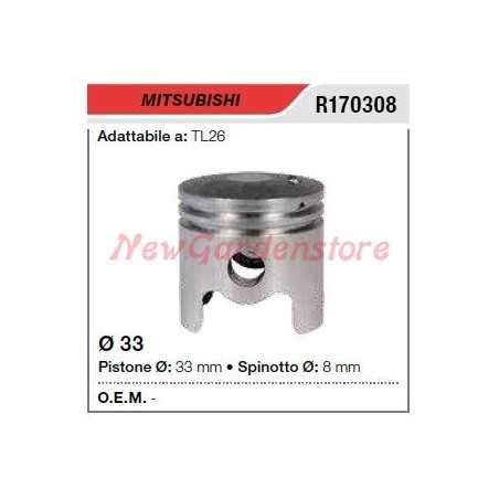 Piston pin segments MITSUBISHI hedge trimmer TL26 170308 | NewgardenParts.com