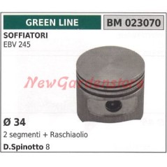 Pistón soplador EBV 245 Ø 34mm GREENLINE 023070