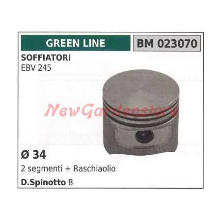 Piston souffleur EBV 245 Ø 34mm GREENLINE 023070 | NewgardenParts.com