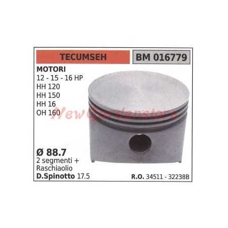 TECUMSEH piston pour tondeuse 12 15 16 HP 016779 | NewgardenParts.com