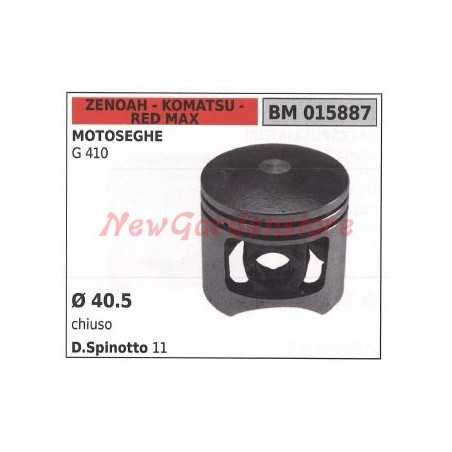ZENOAH piston G410 chainsaw 015887 | NewgardenParts.com