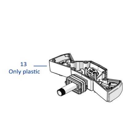 ORIGINAL AMBROGIO robot TWENTY ZR lower bumper assembly | NewgardenParts.com