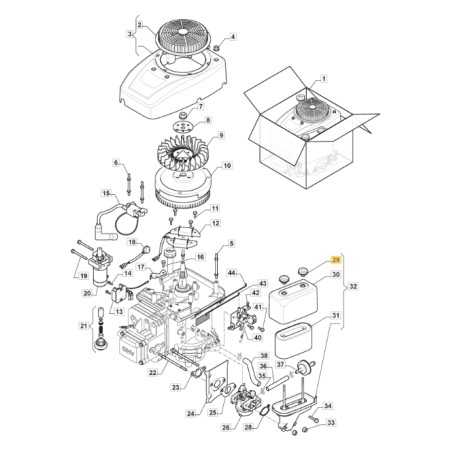 Luftfilterdeckelknopf ORIGINAL STIGA Rasentraktor 118551407/0 | NewgardenParts.com