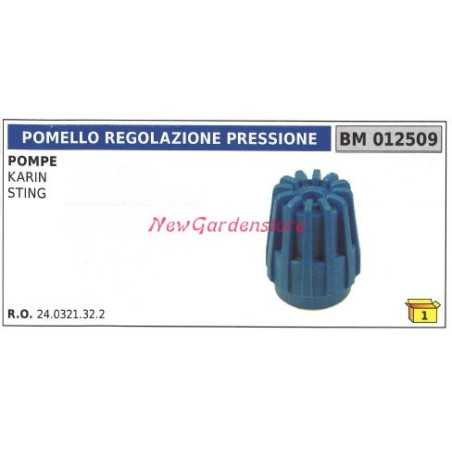 Pressure adjustment knob UNIVERSAL Bertolini KARIN STING pump 012509 | NewgardenParts.com