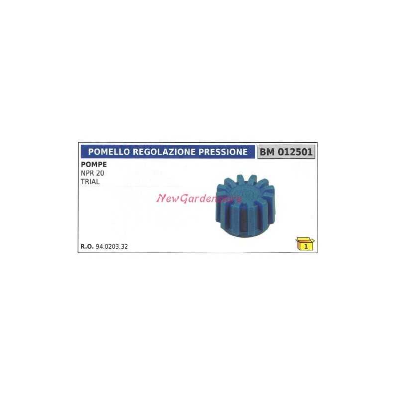 Bouton de réglage de la pression pompe UNIVERSAL Bertolini NPR 20 TRIAL 012501