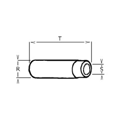 Guide soupape d'echappement moteur KUBOTA Z500 ZB500 D650 D750 D850 D950 D1005