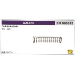 Molla carburatore membrana WALBRO WG - WS 98-320 | NewgardenParts.com